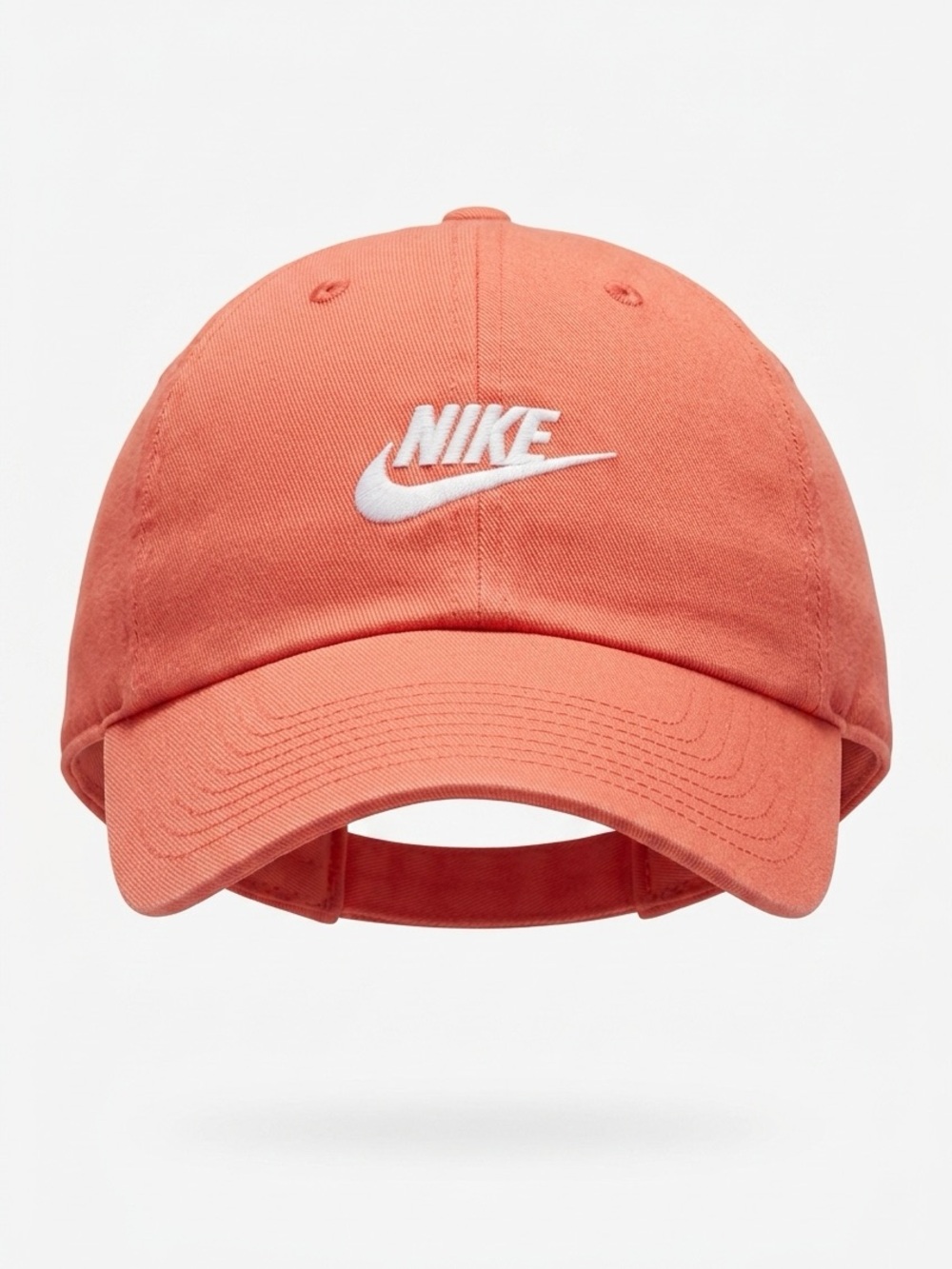Nike Coral-Red Classic Swoosh Baseball Cap
